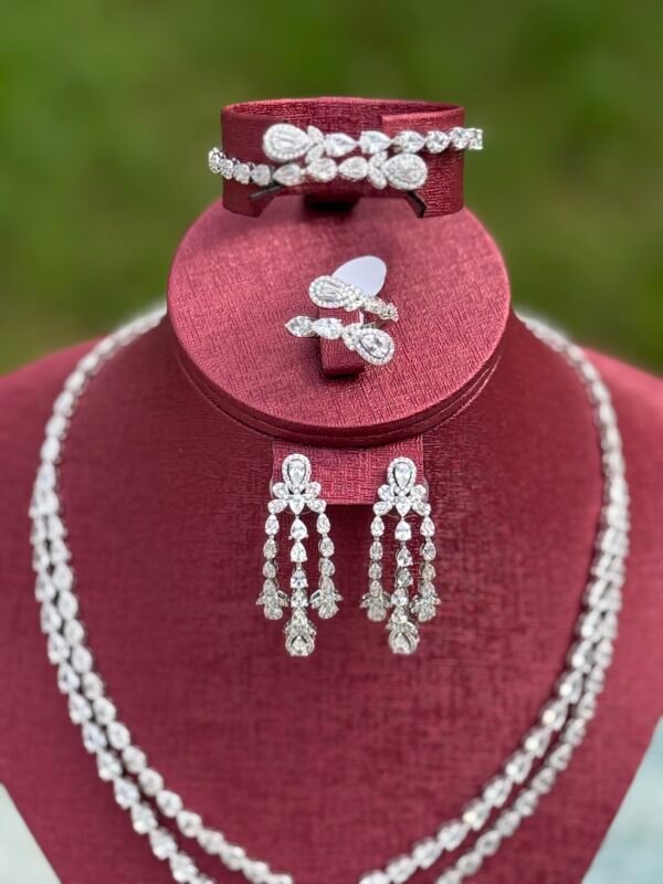 Parure Rodier 4 pièces & Zircon-3 – Image 4