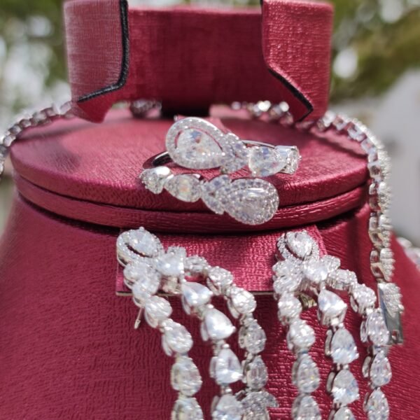 Parure Rodier 4 pièces & Zircon – Image 2