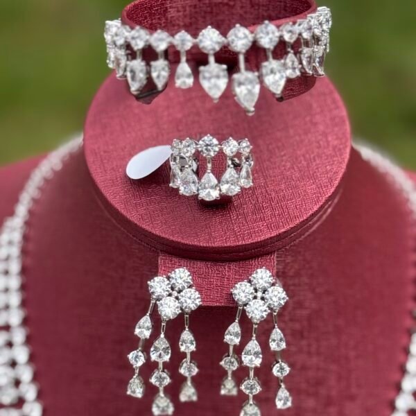 Parure Rodier 4 pièces & Zircon-5 – Image 2
