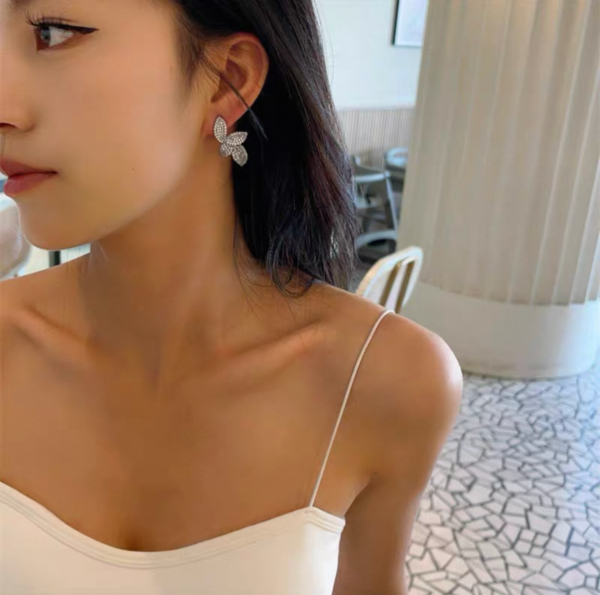 Boucles d’oreilles Zircon. Garantie à vie – Image 4