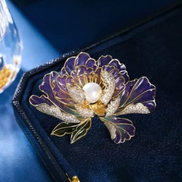 Broche Fantaisie Élégante - Fleur