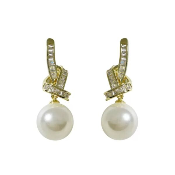 Boucles d'oreilles Perl - Luxe – Image 4