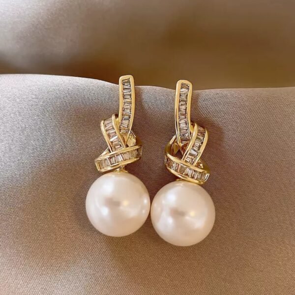 Boucles d'oreilles Perl - Luxe – Image 2