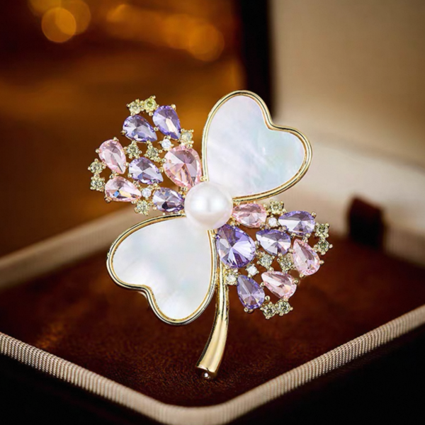 Broche Fantaisie Élégante – Fleur-1