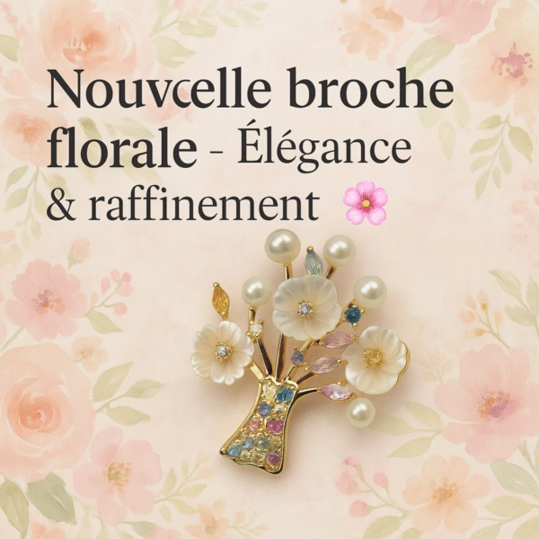 Broche Fantaisie Élégante Perl-1